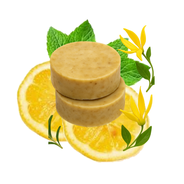 Sakina Strands Shampoo Bar – Lemon & Ylang Ylang - 3 ounces