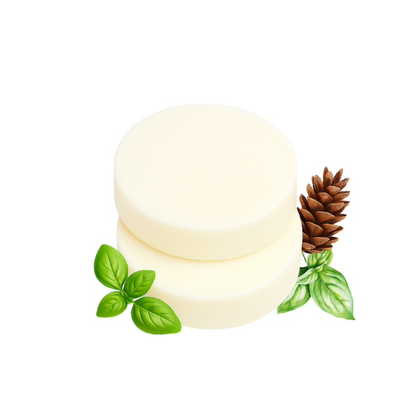 Hatun Volume Conditioner Bar – Cedarwood & Basil (Solid, 3 oz, Plastic-Free Tin)