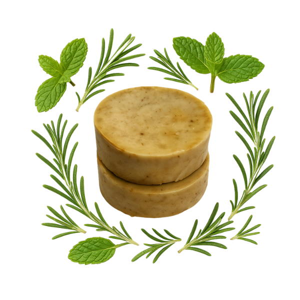 Nur & Nourish Shampoo Bar – Rosemary & Peppermint   - 3 ounces