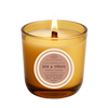 Silk & Spices – 12oz Coconut Apricot Wax Candle | Champagne Sonoma Jar with Wooden Wick | Spiced Amber, Soft Musk & Cashmere