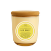 Fajr Boost – 12oz Coconut Apricot Wax Candle | Champagne Sonoma Jar with Wooden Wick | Green Tea, Lemongrass & White Tea Blossom