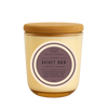 Velvet Oud – 12oz Coconut Apricot Wax Candle | Champagne Sonoma Jar with Wooden Wick | Smoked Oud, Incense & Lavender
