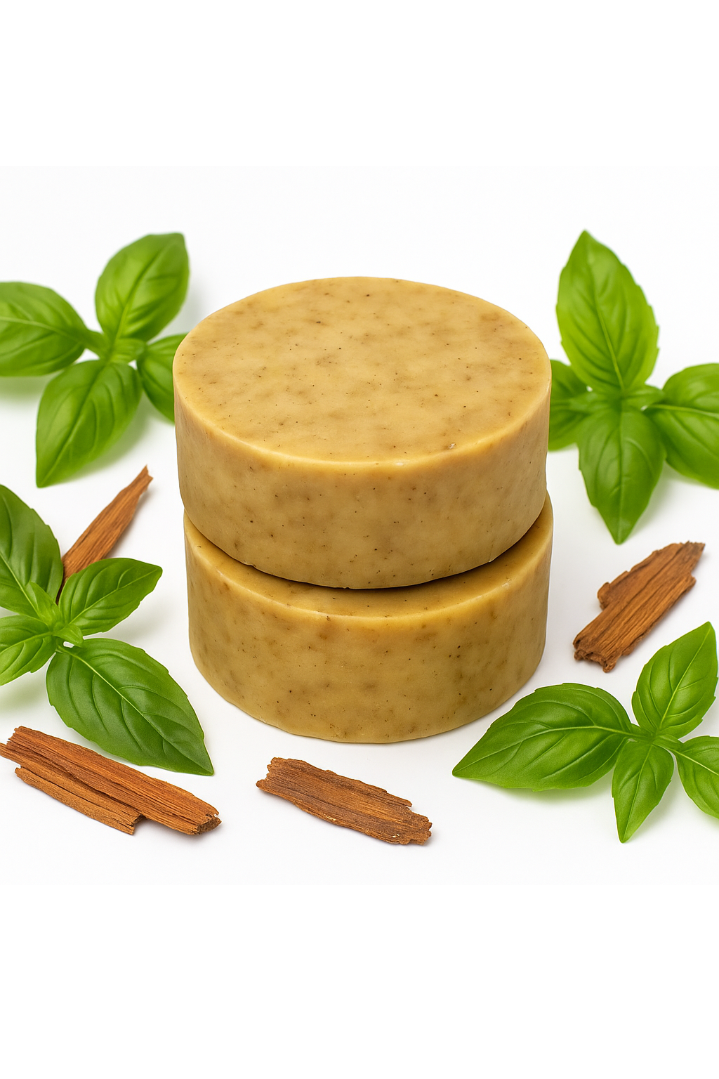 Hatun Volume Shampoo Bar – Cedarwood & Basil - 3 ounces