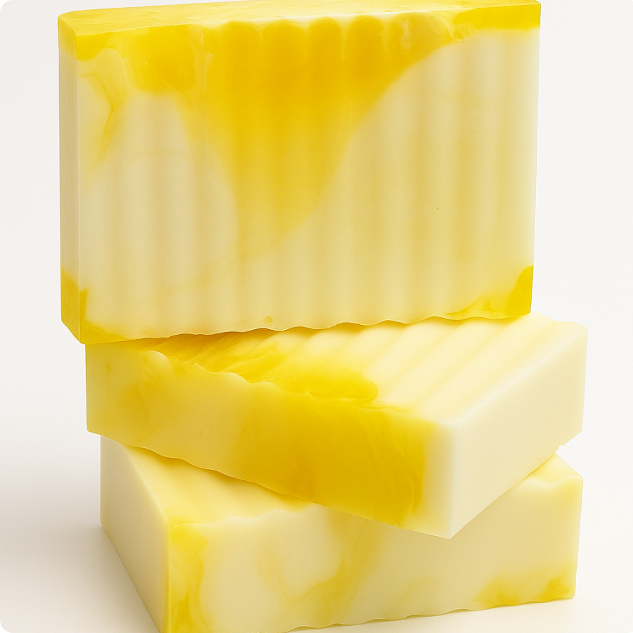 Zesty Citrus Glycerin Soap – Grapefruit, Tangerine & Lemon | 5 oz Bar