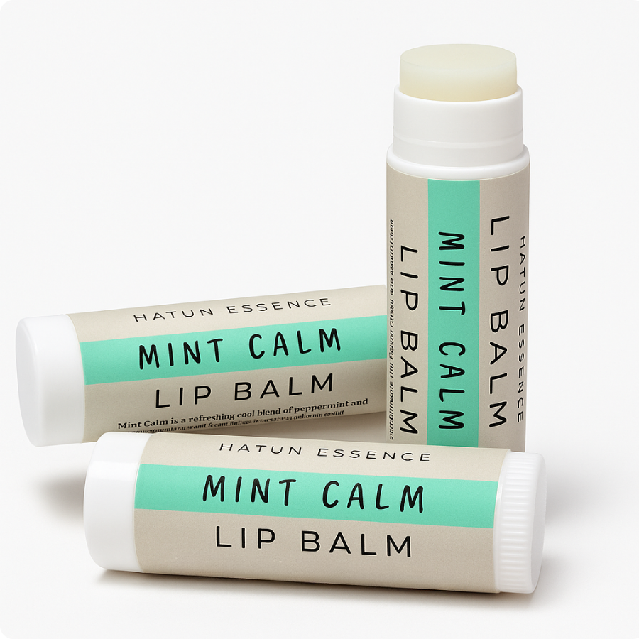 Mint Calm Lip Balm – Peppermint & Eucalyptus | 0.33 oz Tube