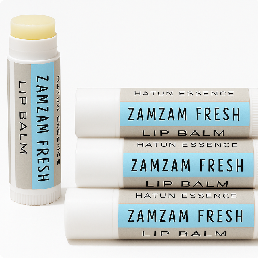 Zamzam Fresh Lip Balm – Aquatic, Cucumber & Eucalyptus | 0.33 oz Tube